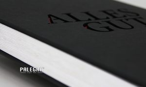 Lasergravur: Buchcover / Laserschnitt Buchschuber
