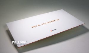 Lasergravur / Papiergravur: Einladung