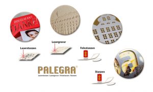 Palegra Lasercut Lasergravur Stanzen Papierveredelung Druckveredelung